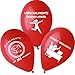 HONOS BIO BALLOONS - 24 Palloncini Laurea Rossi Biodegradabili Made in Italy Laurea Gadget Decorazioni Laurea Addobbi Laurea Divertenti Scherzi Laurea (Laurea donna)