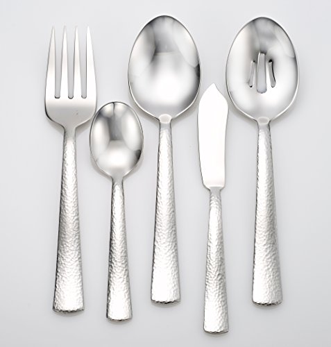 Liberty Tabletop Pinehurst 65-Piece 18/10 Flatware Set Service For 12, Includes Serving Pieces Made In Usa #TOP1