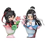 Dimensions : figurine d'action Wei Wu Xian - Hauteur : environ 11,5 à 14 cm. Compacte et peu encombrante, elle s'adapte bien sur les bureaux ou les étagères, comme décoration, elle fonctionne bien sans avoir l'air désordonné