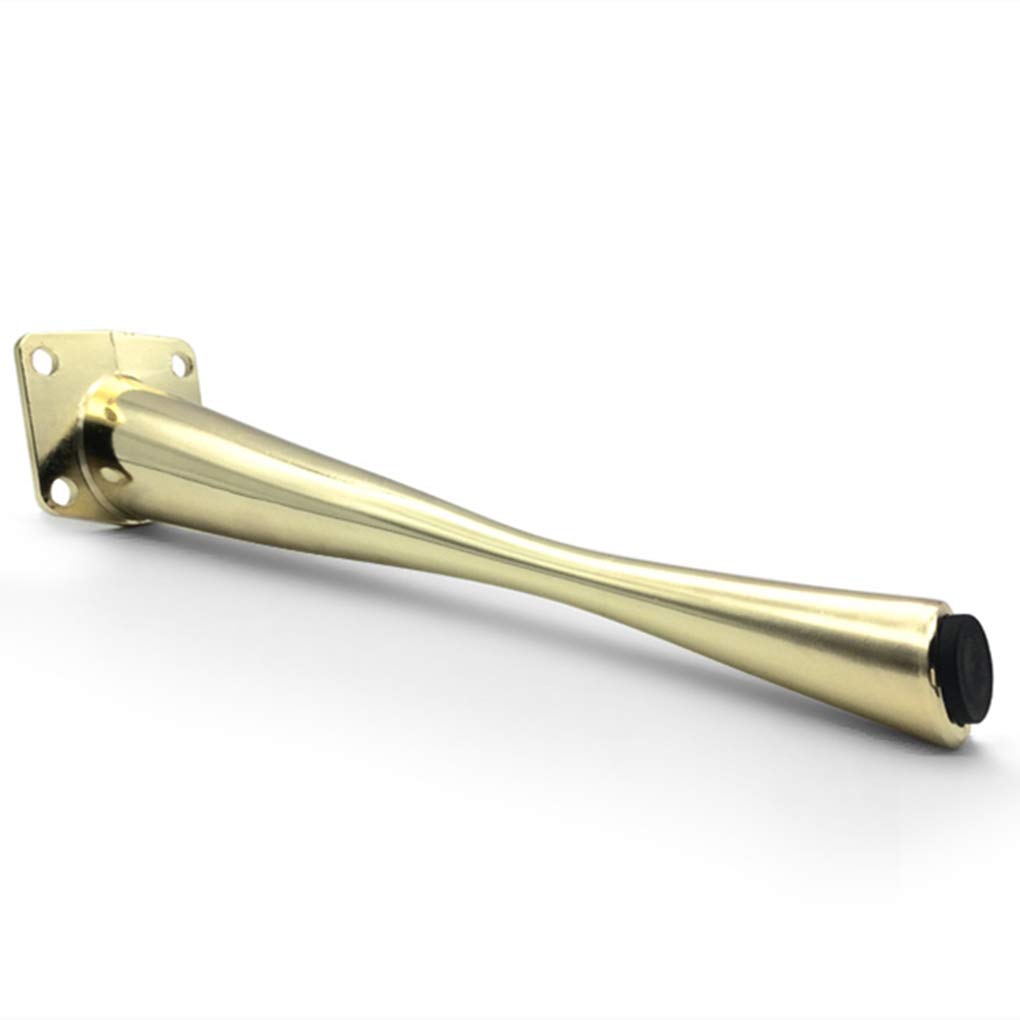 Gambe per mobili, Gambe per mobili, gambe per tavoli in metallo, altezza 23 cm, piedini per mobili, piedini per cucina in lega di zinco, piedini di ricambio per mobili, gambe per divani, gambe per sc