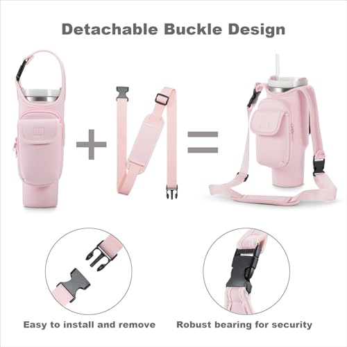 HWGOODYE Bolsa de transporte para copos Stanley de 1,134 g, suporte de garrafa de água com isolament