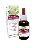 White chestnut o Ippocastano bianco (Aesculus hippocastanum) Fiori emozionali o Fiori di Bach Naturalma - Gocce 30 ml - Estratto liquido analcoolico - Essenze floreali - Vegano e Senza alcol