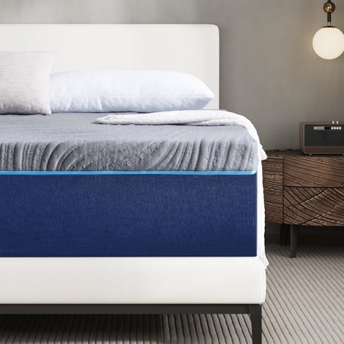 Natulliy Twin Mattress 8 Inch, Medium Firm Memory Foam Mattress in a Box for Back Support & Pressure Relief, Breathable Cooling Bed Mattress with Washable Cover, Motion Isolation, 39"x75"x 8"