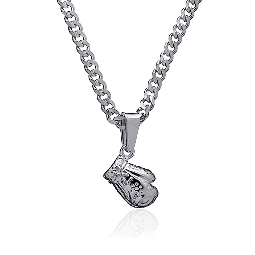 Pendentif gants de boxe en argent 925 massif ciselé avec soin
