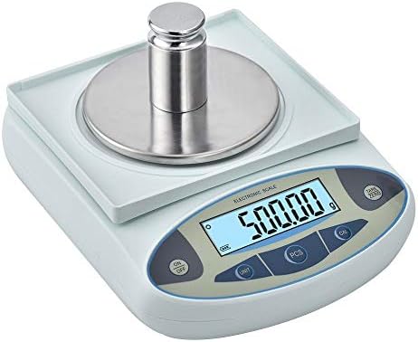 KOOKYOU Lab Analytical Electronic Balance Scale 0.01/500 Gram Laboratory Balance Digital Kitchen Balance Scale Weight Gram Scale Jewelry Precision Scale