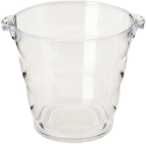 Prodyne Acrylic Wine Bucket, 4-Quart, Clear