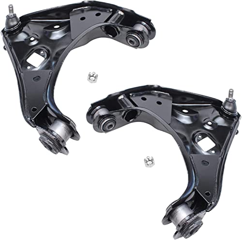 Image of Detroit Axle - 12pc Front End Control Arms Kit for Ford Ranger Explorer Mazda B2500 B3000 B4000 Mercury Mountaineer, Lower Control Arms Tie Rods Sway Bars Boots Upper Ball Joints Replacement