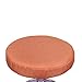 Stołek Okładki Wodoodporna Stołek Pokrywy Okrągłe Włókno Włókno Pogrubione 2cm Gąbka Poduszka Bar Stolec Do Drewnianego Stołka Metalowego(Size:Diameter 35cm,Color:Pomarańczowy)