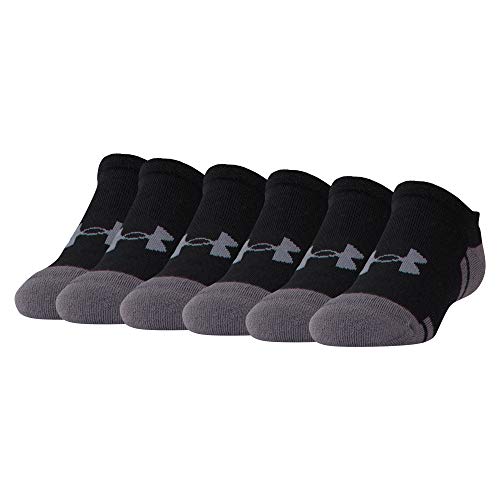 Under Armour Youth Resistor 3.0 No Show Socks, Multipairs