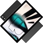 WUUM T FUN – Tablet (128 GB, 8 GB RAM, OctaCore) | Schermo HD+ da 10,1" | Batteria 6,5 ore | Custodia con supporto inclusa | Colore Titanium