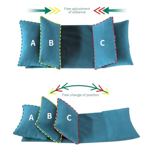 Almohada de cuña para dormir soporte cervical de cama y postoperatorio 5