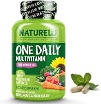Women’s 50+ Multivitamin One Daily | 60 Vegan Capsules (2 Month Supply) | 29 Essential Vitamins & Minerals, Whole Food with Fruit & Veg Extracts, Iron Free, Gentle, No Tablets | NATURELO