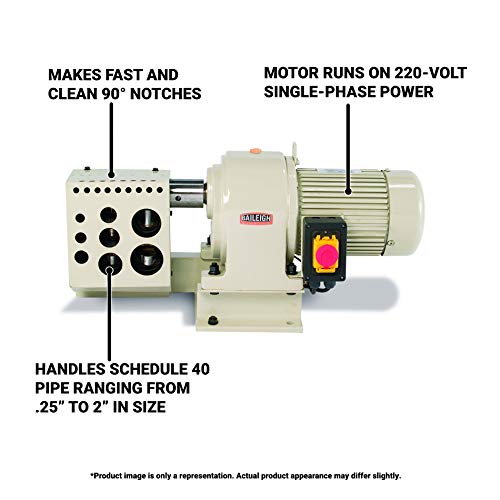 Baileigh Tn-200E Electric Pipe Notcher #TOP1