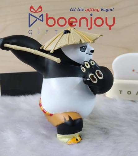 Image of Gifts- Kung Fu Panda Action Figures - Limited Edition, Kung Fu Panda Figurine, Merchandise Figures, Collectible Figurine for Home Decor, Office Table & Study Table Toys (15 cm)