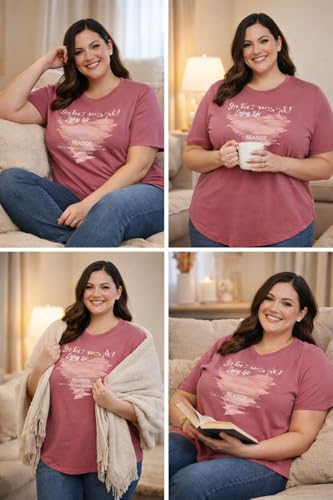 Image of In Love Women's Graphic Printed Cotton Plus Size Longline T-Shirt | Cotton fabric - soft longline T-shirt with easy plus-size fit