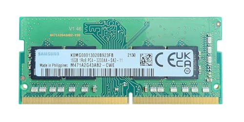 Image of High-Performance DDR4 RAM 16GB Laptop 3200MHz | 1RX8 SODIMM RAM 260Pin | for Samsung 16GB DDR4 | Compatible with Intel NUC & AMD Ryzen | Korea | 3 Years Warranty