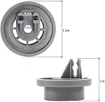 4-pack DD66-00023A Dishwasher Wheels Lower Upper Rack Roller (4-Pack) - Compatible Replacement for Samsung Dishwasher DD61-00222A