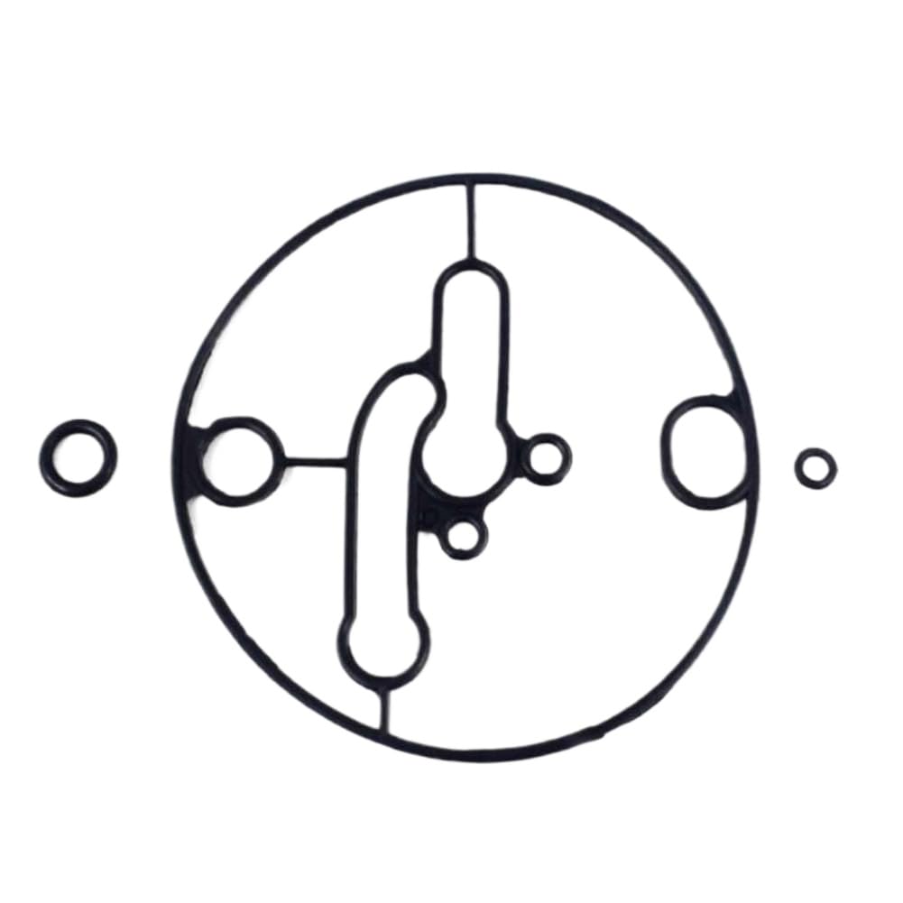 Carburetor Float Bowl Gasket with 2 Seals O Rings Replacement for Nikki Carbs 698781