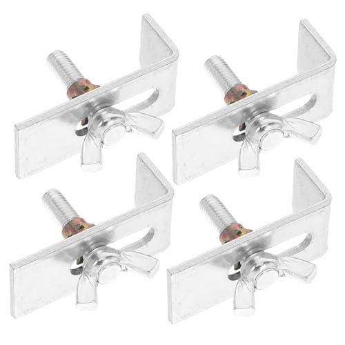 HIAKDOFT 4pièces Kit De Fixation Évier Pour Lavabo Et Évier Encastré Vis De Pour Support Et Installation Facile Accessoires De Fixation Pour Lavabo