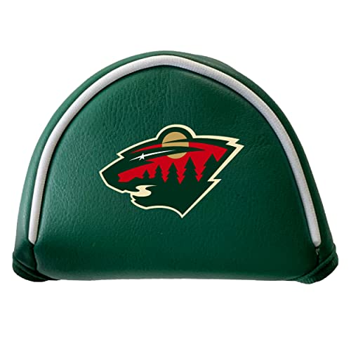 Team Golf NHL Minnesota Wild Putter Cover - Mallet (Color) - Printed Team Golf NHL Putter Cover - Mallet Printed, Fits Most Mallet Putters, Easily Slips on and Secures with Velcro Closure by Team Golf - Used condition - US$13.22