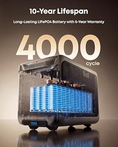 Anker SOLIX F3000 Portable Power Station, 3,072Wh, 6,000W, Solar Generators — photo 6 of 6