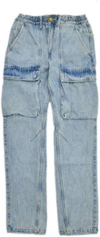 Amazon Mnml ミニマル メンズ パンツ V216 Cargo Denim ライトブルー ボトムス カーゴパンツ デニム デニムカーゴ かーごワークパンツ ジーンズ 通販