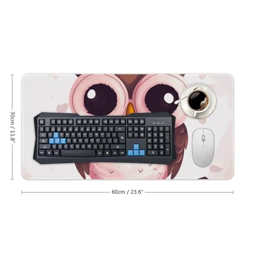Cute Owl Desk Pad Large Desk Protector Blotter Mat miniatura 2