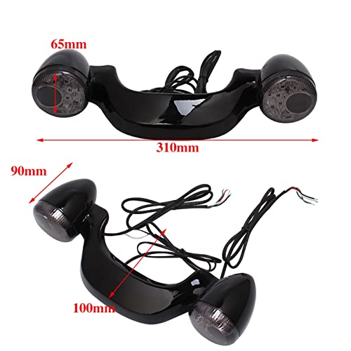 Barra luz freno señal giro trasera Harley Touring Street Glide Road King Special FLHX 2010-2021 3