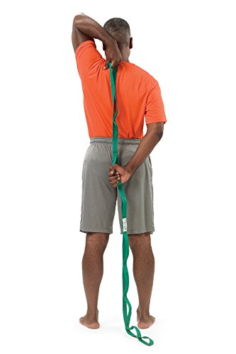 OPTP The Original Stretch Out Strap with Exercise Poster – Made in The USA Stretching Strap and Yoga Strap for… - Image 4