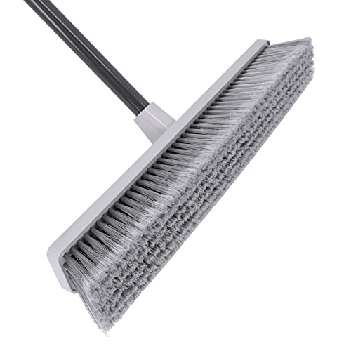 Radley & Stowe Push Broom With Dual-Textured Bristles | 18” Wide | Heavy Duty For Indoor & Outdoor Cleaning #TOP1