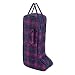 ER Centaur Plaid Boot Carry Bag - Size:One Size Color:Orchid Plaid