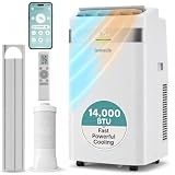 SereneLife 14,000 BTU WiFi Portable AC