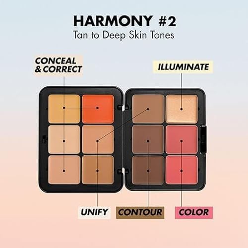 Paleta HD Skin All In One - Harmony 2 da Make Up For Ever para mulheres - Paleta de 25,5 g