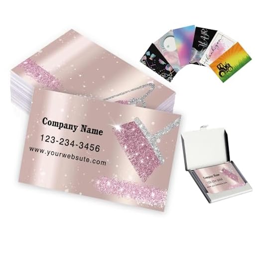 Custom Business Cards With Logo - Personalized Cleaning Service Template, Double Sided 3.5"x 2" Waterproof Cards for Small Business - 100, 200, 500, 1000 Printable