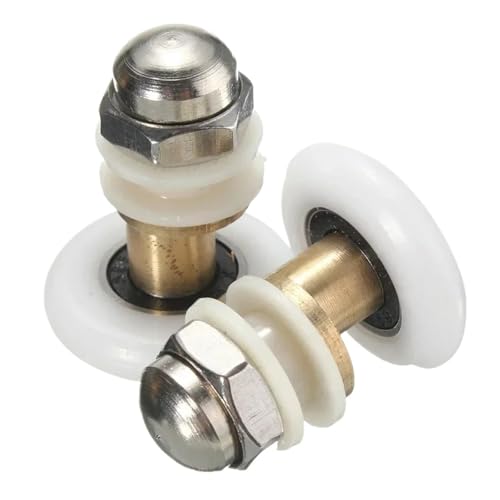 Ruedas de repuesto de 23mm para reparar mamparas de ducha de vidrio atascadas