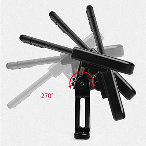 figatia Suporte de celular para motocicleta de bicicleta para smartphone de 1,97 a 3,74 polegadas de