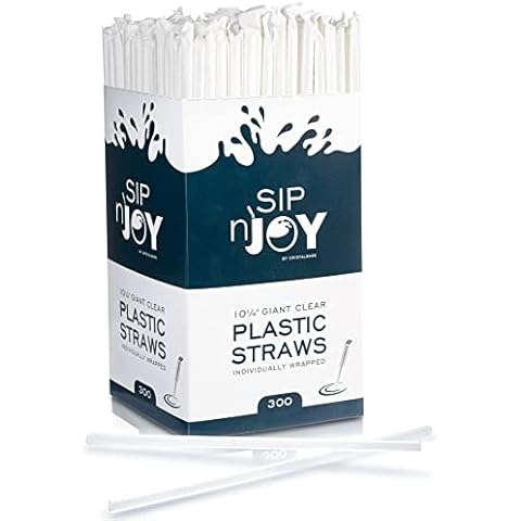 Crystal Ware Jumbo Plastic Straws Cover