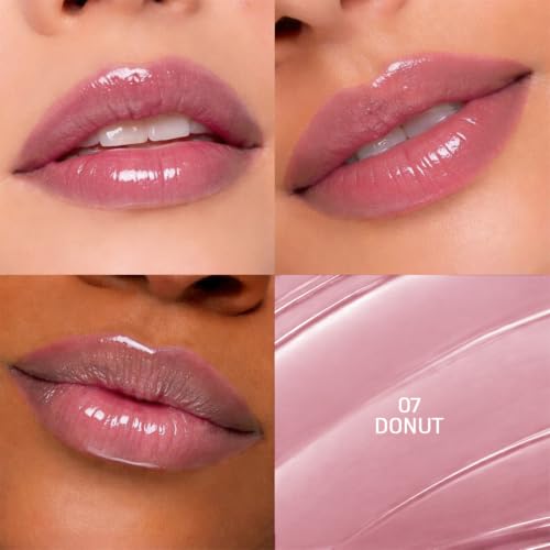 Image of Colors Queen Gloss Stick | Lightweight & Non-Sticky Lip Gloss | Smooth 8 Hrs Hydrating Formula | High Shine Lipstick for Women Enriched with Shea Butter, Vitamin E & Squalane (07 - Donut, 3.6g)