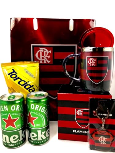 Flamengo Kit Presente Namorados Pai Amigo Esposo Marido Torcedor Homem Mulher Torcedora chefe Namora