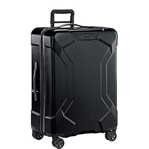 Briggs & Riley Torq 2.0 Maletas giratorias rígidas de 4 Ruedas, Negro/Blanco, Talla única, Spinner Mediano