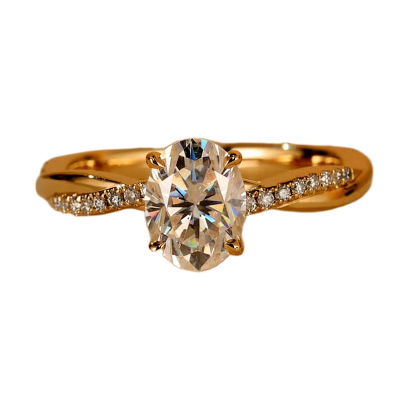 Bague imposante argent 925 et or avec diamants pavés d'exception