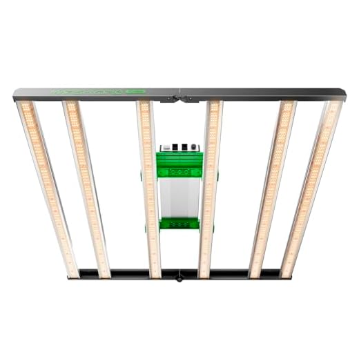 MARS HYDRO Neue FC4800 Led Grow Lampe, Samsung LM301H EVO 480Watt Vollspektrum Led Grow Light Faltbar für Indoor-Pflanzen Daisy Chain Dimmbar für 120x120CM Growzelt