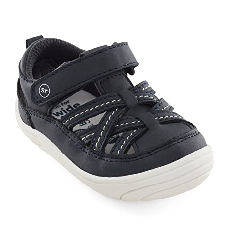 Stride Rite 360 Boys Amos 2.0 Sandal, Navy, 6 Toddler Us #TOP2