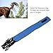 Horse Tail Protector,Horse Tail Bag, Durable Non-Woven Ponytail Protection Bag with Bangs and Hook and Loop Design(Blue)