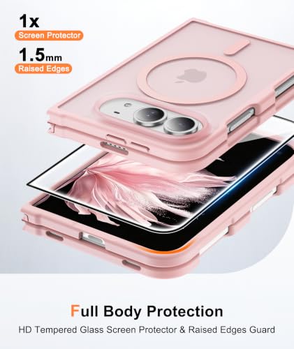 Image of FNTCASE for Phone 2026 Ultra Case /Phone Fold Phone Case Pink Translucent