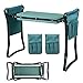 Rodillas Para Jardinería Banqueta Taburete Jardín Plegable Taburete Reclinatorio de Jardín Portátily Plegable Banco de Rodillas Asiento de Jardín Kneeler Carga 113kg Taburetes para jardinería