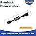vocsvok Auto Start Stop Eliminator for 2022 2023 2024 Ford Maverick,Engine Auto Stop Disabler Delete Harness Plug & Play Error Free Bypass Device