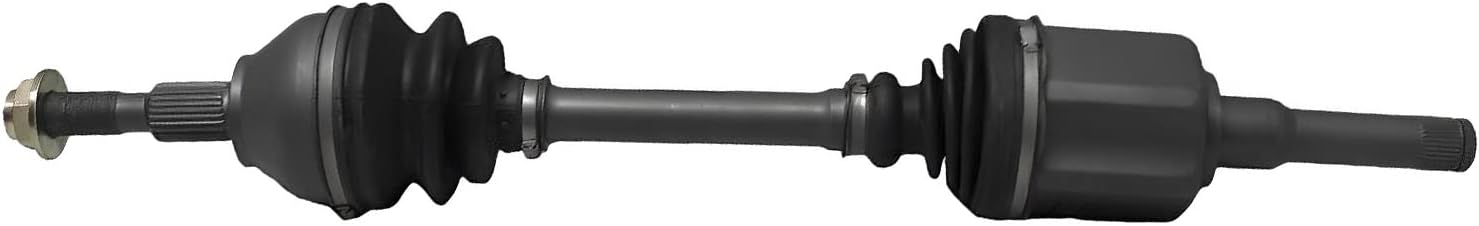 Detroit Axle - Front Left CV Axle for 2013-2020 Ford Fusion [2.0L w/Turbocharged], 2013-2016 Lincoln MKZ 2014 2015 Driver Side CV Axle Shaft Replacement