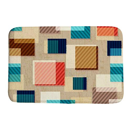Tapis de bain antidérapant en microfibre 40x60 cm pour douche