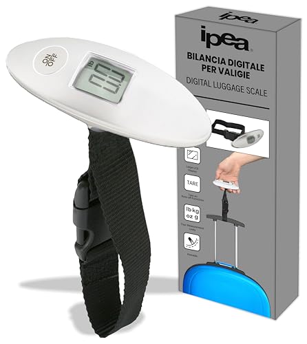 IPEA Bilancia Digitale per Valigie 40 KG Portatile